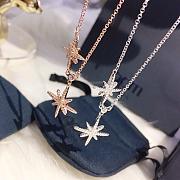 Fortok APM Monaco Météorites Necklac Sparkling Pave Starburst Pendants - 2