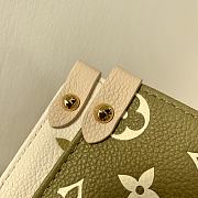 Fortok Louis Vuitton OnTheGo MM Bag Khaki Beige Monogram Empreinte Leather 35 x 27 x 14cm - 6
