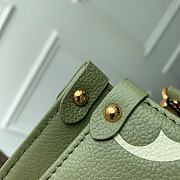 Fortok Louis Vuitton OnTheGo PM Olive Green Bicolor Monogram Empreinte Leather 25 x 19 x 11.5cm - 6