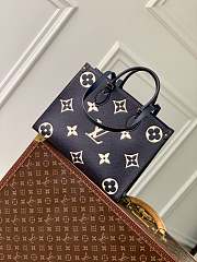 Fortok Louis Vuitton OnTheGo MM Black Monogram Empreinte Leather 35 x 27 x 14cm - 5