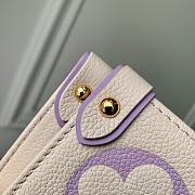 Fortok Louis Vuitton OnTheGo MM Latte and Bubble Tea Monogram Empreinte Leather 34x26x13cm - 6