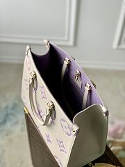 Fortok Louis Vuitton OnTheGo MM Latte and Bubble Tea Monogram Empreinte Leather 34x26x13cm - 5