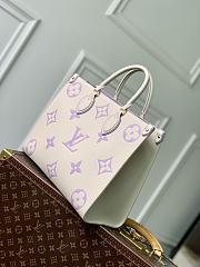 Fortok Louis Vuitton OnTheGo MM Latte and Bubble Tea Monogram Empreinte Leather 34x26x13cm - 3