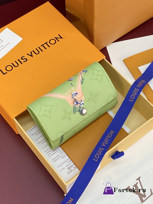 Fortok Louis Vuitton Key Case Multiclés 6 Monogram Baseball Collection 10x7cm - 1