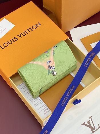 Fortok Louis Vuitton Key Case Multiclés 6 Monogram Baseball Collection 10x7cm