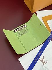 Fortok Louis Vuitton Key Case Multiclés 6 Monogram Baseball Collection 10x7cm - 5