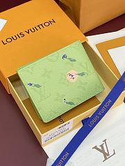 Fortok Louis Vuitton Slender Wallet Green Monogram Sports 11 x 8.5 x 2cm - 3