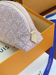 Fortok Louis Vuitton Pochette Cosmétique PM bag Rose Ruban M2A419 19x 12x 6cm  - 3