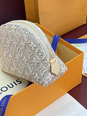 Fortok Louis Vuitton Pochette Cosmétique PM Bag Peuplier M2A419 19x 12x 6cm - 5