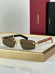 Fortok Cartier CT0485O Sunglasses Brown - 1