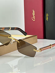 Fortok Cartier CT0485O Sunglasses Brown - 5