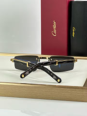Fortok Cartier CT0485O Sunglasses Black - 2