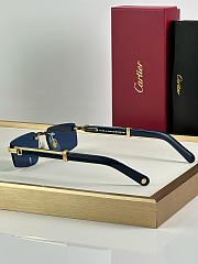 Fortok Cartier CT0485O Sunglasses Blue - 2