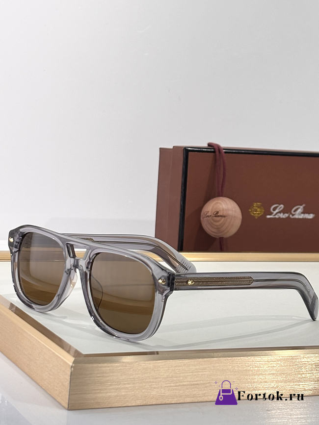 Fortok Loro Piana Roadster Sunglasses Gray  - 1