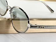 Fortok Dior DiorCannage R1U Sunglasses Silver - 4