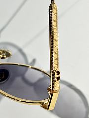 Fortok Dior DiorCannage R1U Sunglasses Gold - 4