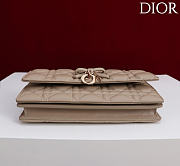 Fortok Dior My Dior Mini Bag Beige Cannage 21cm*11.5*4cm - 4
