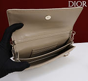 Fortok Dior My Dior Mini Bag Beige Cannage 21cm*11.5*4cm - 5