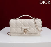 Fortok Dior My Dior Mini Bag Latte Cannage 21cm*11.5*4cm - 1
