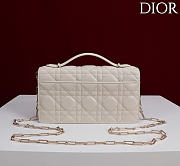 Fortok Dior My Dior Mini Bag Latte Cannage 21cm*11.5*4cm - 6