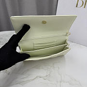 Fortok Dior My Dior Mini Bag Green Patent Leather 21cm*11.5*4cm - 2