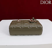 Fortok Dior Micro Lady D-Joy Bag Olive Green 16cm - 6
