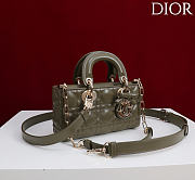 Fortok Dior Mini Lady D-joy Olive Green 19cm - 2