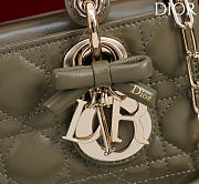 Fortok Dior Mini Lady D-joy Olive Green 19cm - 6