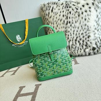 Fortok Goyard Alpin Mini Backpack Green 19X9.5X23cm