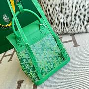 Fortok Goyard Alpin Mini Backpack Green 19X9.5X23cm - 3
