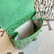 Fortok Goyard Alpin Mini Backpack Green 19X9.5X23cm - 2
