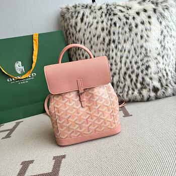 Fortok Goyard Alpin Mini Backpack Powder Pink 19X9.5X23cm