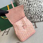 Fortok Goyard Alpin Mini Backpack Powder Pink 19X9.5X23cm - 4