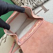 Fortok Goyard Alpin Mini Backpack Powder Pink 19X9.5X23cm - 3