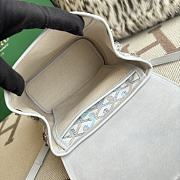 Fortok Goyard Alpin Mini Backpack White 19X9.5X23cm - 5