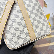 Fortok Louis Vuitton Damier Azur Keepall Bandoulière 45 Bag 45*20*27cm - 3