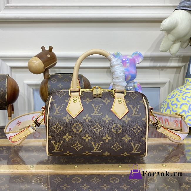 Fortok Louis Vuitton Speedy Bandoulière 20 Canvas Strap 01 20*13.5*11.5cm - 1