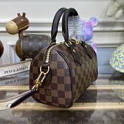 Fortok Louis Vuitton Speedy Bandoulière 20 Bag Brown Damier Ebene 20*13.5*11.5cm  - 6