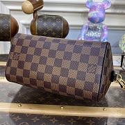 Fortok Louis Vuitton Speedy Bandoulière 20 Bag Brown Damier Ebene 20*13.5*11.5cm  - 2