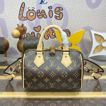 Fortok Louis Vuitton Speedy Bandoulière 20 Canvas Strap 02 20*13.5*11.5cm