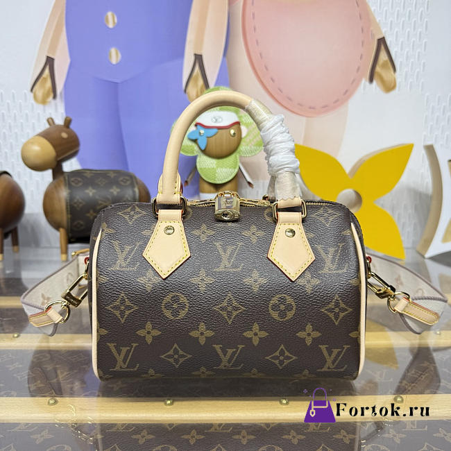 Fortok Louis Vuitton Speedy Bandoulière 20 Canvas Strap 03 20*13.5*11.5cm - 1