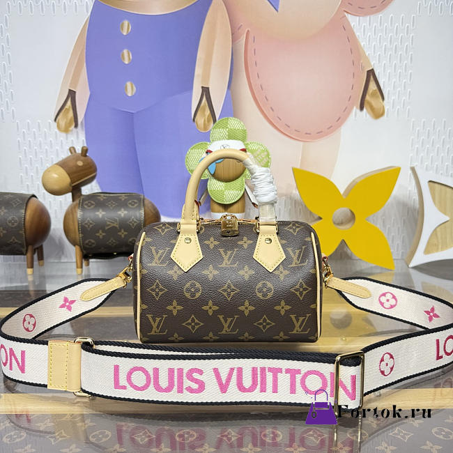 Fortok Louis Vuitton Speedy Bandoulière 20 Canvas Strap 04 20*13.5*11.5cm - 1