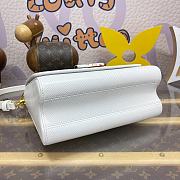 Fortok Louis Vuitton x Takashi Murakami Twist MM Slim White Epi Leather 23*8*16cm - 5