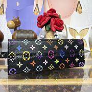 Fortok Louis Vuitton x Takashi Murakami OnTheGo East West Black 25*10*13cm  - 6