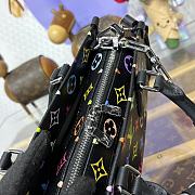 Fortok Louis Vuitton x Takashi Murakami OnTheGo East West Black 25*10*13cm  - 5