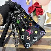 Fortok Louis Vuitton x Takashi Murakami OnTheGo East West Black 25*10*13cm  - 2
