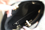 Fortok Chanel Mini 31 Shopping Bag Black 22x24.5x5cm - 3