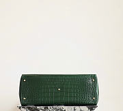 Fortok Chanel Tote Bag Crocodile-embossed Calfskin Black 36 x 46 20cm - 5