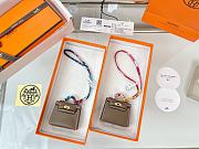 Fortok Hermès Kelly Twilly Bag Charm Etoupe - 1