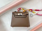 Fortok Hermès Kelly Twilly Bag Charm Etoupe - 2